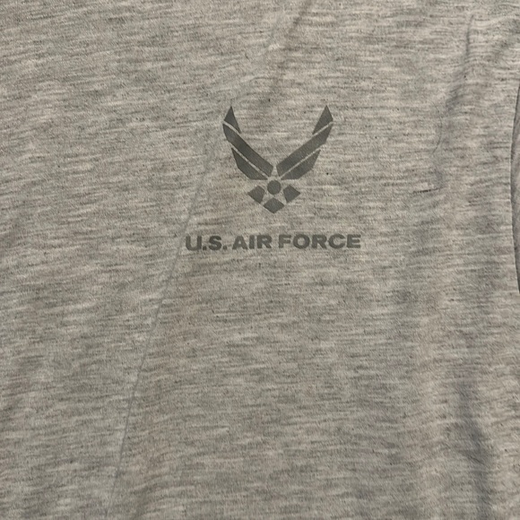 3xl gray Air Force tshirt never worn - Picture 1 of 3